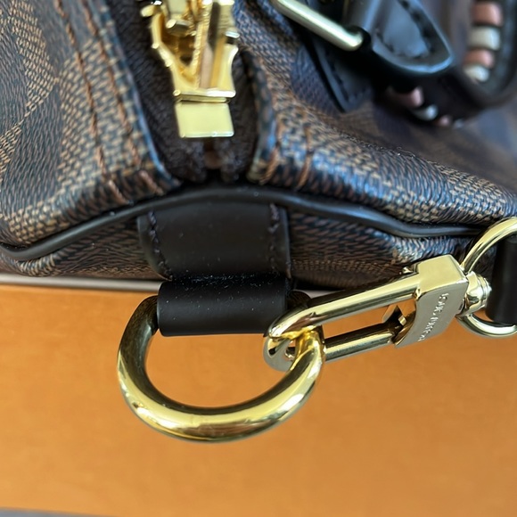 Louis Vuitton Damier Ebene Braided Speedy Bandouliere 25 - Picture 7 of 9